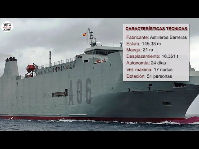 Así es el nuevo buque de transporte logístico Ysabel del Ejército de Tierra