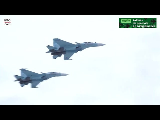 Así son los cazas Su-30 de Venezuela