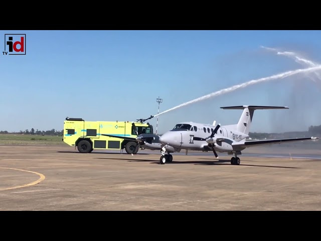 La Fuerza Aérea Argentina incorpora oficialmente el primer avión UC-12B Hurón