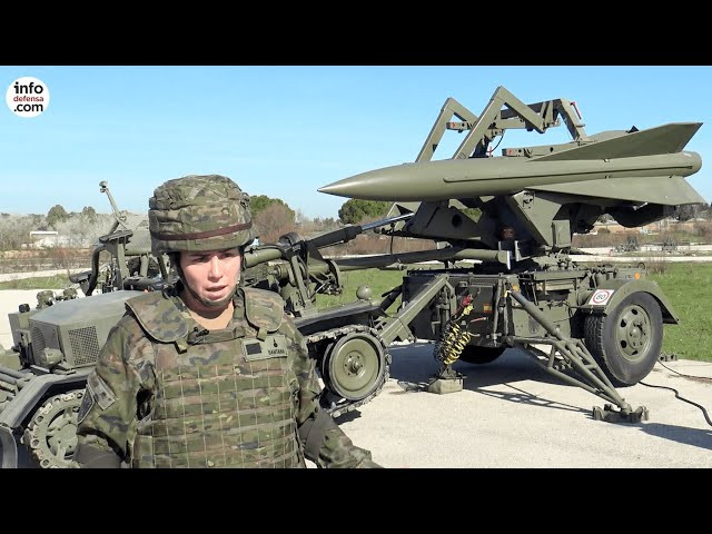 Reportaje | El Regimiento de Artillería Antiaérea 74 despliega una Unidad de Defensa Antiaérea