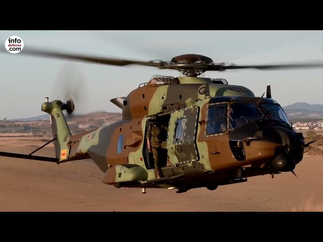 Helicóptero NH90, presente y futuro de las Fuerzas Armadas españolas