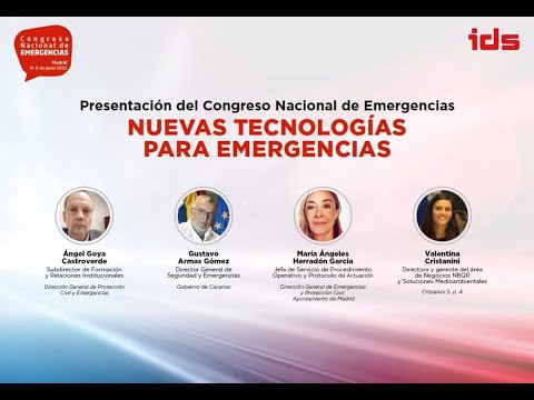Presentación del primer Congreso Nacional de Emergencias