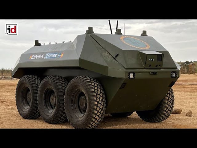 Así es el Alano, el UGV de Einsa, Sener Aeroespacial y el INTA