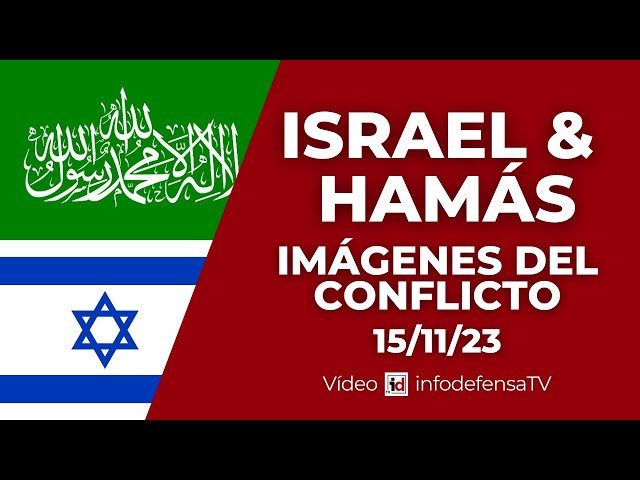 15/11/23 | Guerra Israel y Hamás | Imágenes del conflicto armado