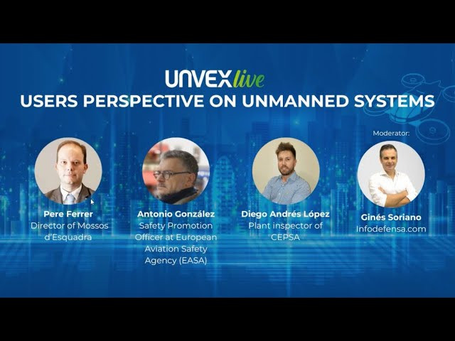 User Perspective on Unmanned Systems - Webinar UnvexLive