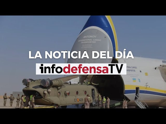 Los Chinook F españoles se despliegan por primera vez en una misión en el exterior