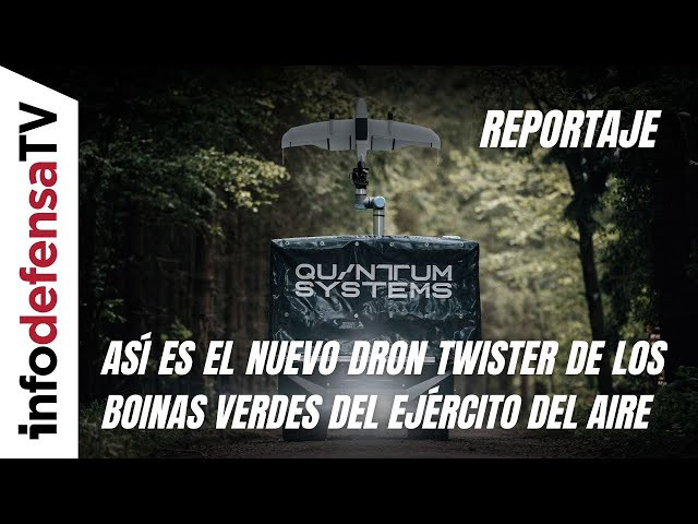 Reportaje | Así es el nuevo dron Quantum Twister de los boinas verdes del Ejército del Aire español
