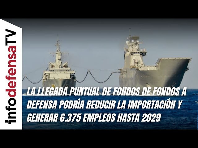 La llegada puntual de fondos a Defensa reduciría la importación y generar 6.375 empleos hasta 2029