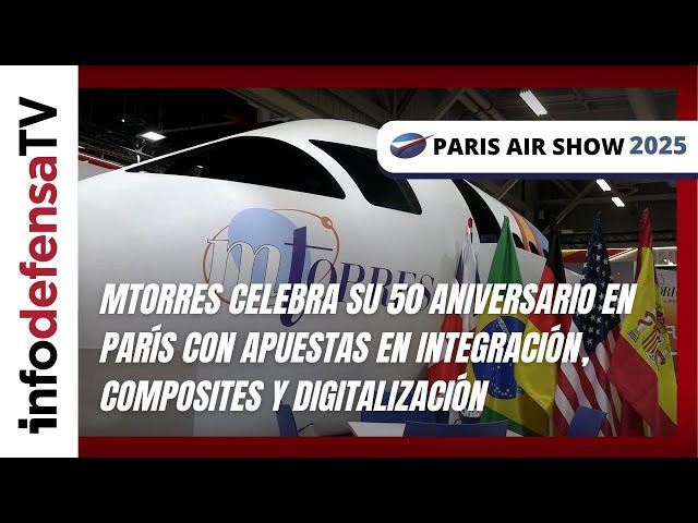 MTorres celebra su 50 aniversario en París con apuestas en integración, composites y digitalización