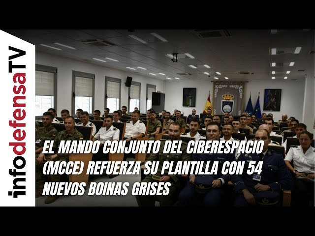 El Mando Conjunto del Ciberespacio (MCCE) refuerza su plantilla con 54 nuevos boinas grises