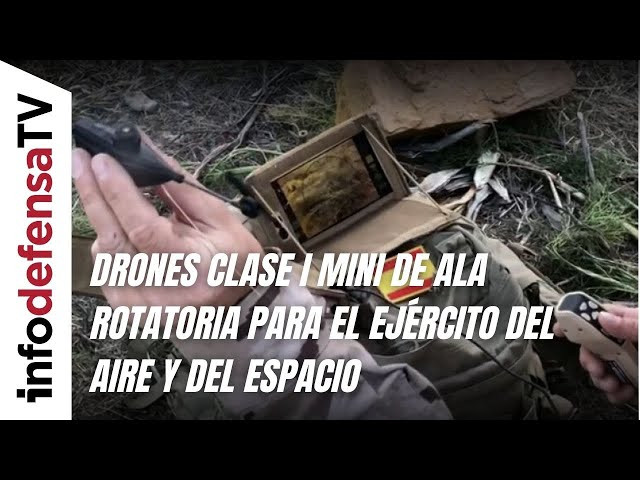 Drones clase I Mini de ala rotatoria para el Ejército del Aire y del Espacio