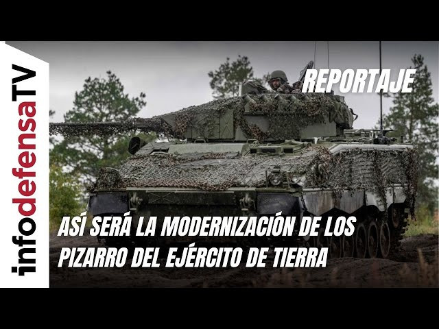 Así será la modernización de los pizarro del ejército de tierra