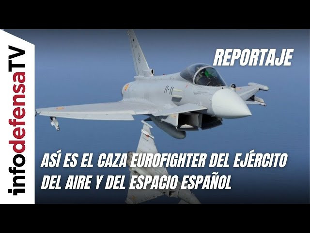 Así es el caza Eurofighter del Ejército del Aire y del Espacio español