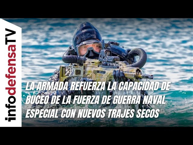 La Armada refuerza la capacidad de buceo de la FGNE con nuevos trajes secos