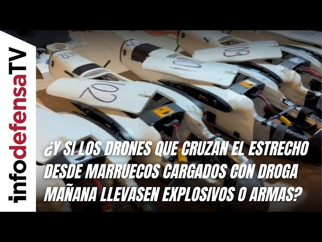 ¿Y si los drones que cruzan el Estrecho cargados con droga mañana llevasen explosivos o armas?