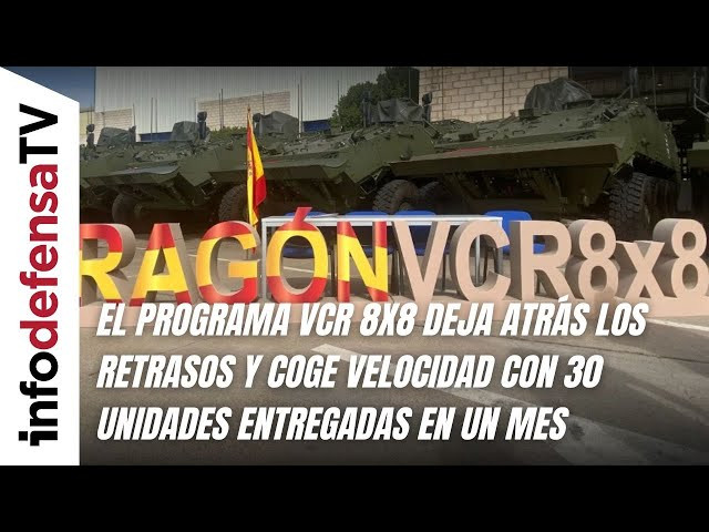 El programa VCR 8x8 deja atrás los retrasos y coge velocidad con 30 unidades entregadas en un mes