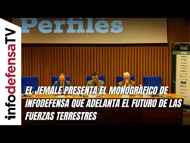 El Jemale presenta el monográfico de Infodefensa que adelanta el futuro de las fuerzas terrestres