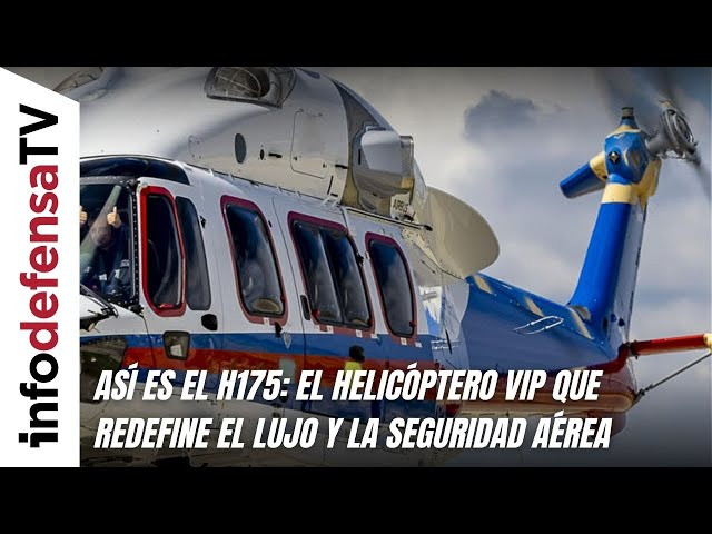 Así es el H175: el helicóptero VIP que redefine el lujo y la seguridad aérea
