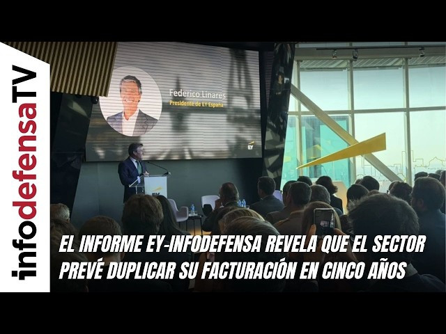 El informe EY-Infodefensa revela que el sector prevé duplicar su facturación en cinco años