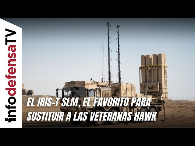 El IRIS-T SLM, el favorito del Mando de Artillería Antiaérea para sustituir a las veteranas Hawk