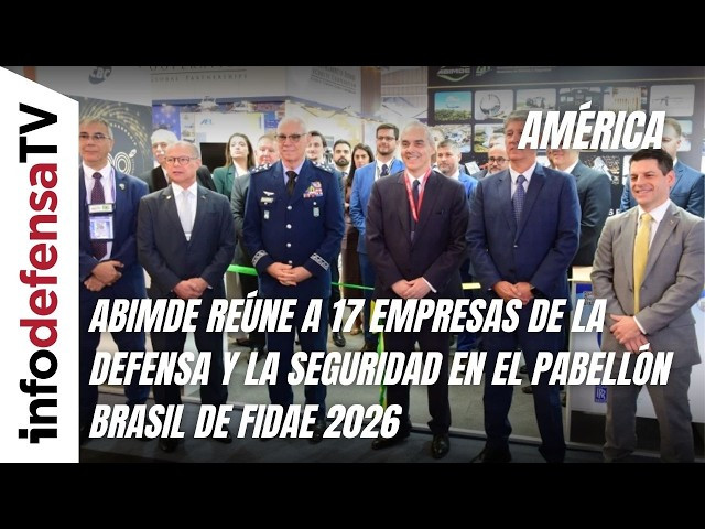 Abimde reúne a 17 empresas de la Defensa y la Seguridad en el Pabellón Brasil de Fidae 2026