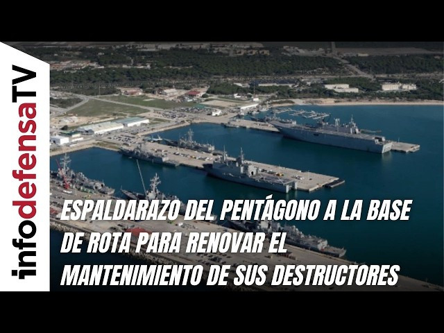 Espaldarazo del Pentágono a la base de Rota para renovar el mantenimiento de sus destructores