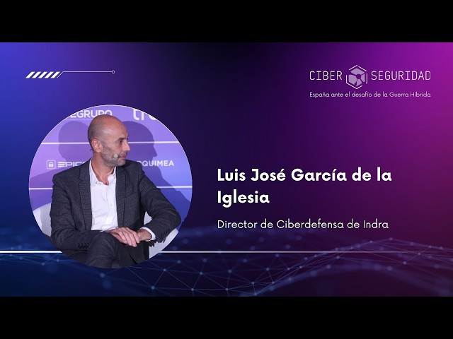 L. J. García (Indra): “El ciberespacio es ya un dominio de operaciones militares”
