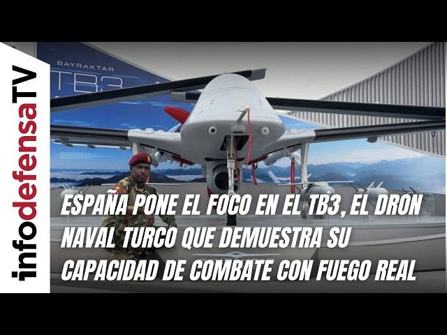 España pone el foco en el TB3, el dron naval turco que demuestra su capacidad de combate con fuego